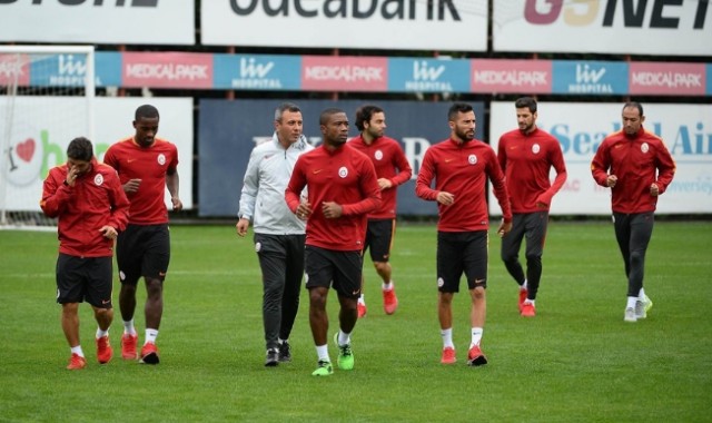 Galatasaray derbi hazırlıklarına ara vermeden başladı